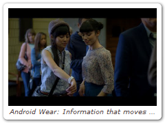 Android Wear: Information that moves with you